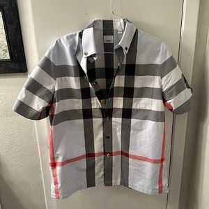 Authentic Burberry Medium White Buttondown